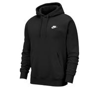 Nike Club Fleece Pullover Hoodie In Black Size M