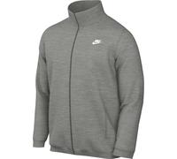 Nike Club FQ3426-063 Men's Cardigan, Dk Grey Heather/Lt Smoke Grey/White, M