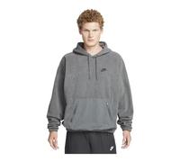 Nike Club+ Hooded Sweatshirt Iron Grey/Black M