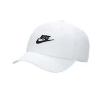 Nike Club Kids' Unstructured Futura Wash Cap - White - Cotton