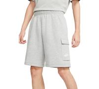 Nike Club Mens Cargo Shorts in Grey Fleece - Size Medium