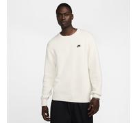 Nike Club Men's Crew-Neck Jumper - White - Cotton M