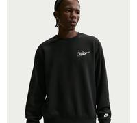 Nike Club Men's Fleece Crew-Neck Sweatshirt - Black - Fleece L