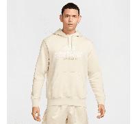 Nike Club Men's Fleece Pullover Hoodie - Brown - Cotton/Polyester L