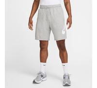 NIKE FQ4950-063 Club Shorts Men's DK Grey Heather/LT Smoke Grey/White Size XS