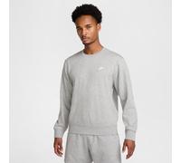 Nike Club Men's French Terry Crew - Grey - Cotton/Polyester XL