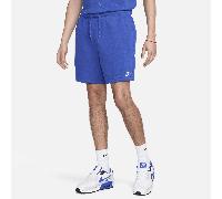 Nike Club Men's French Terry Flow Shorts - Blue - Cotton/Polyester XS