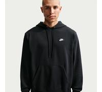 Nike Club Men's French Terry Pullover Hoodie - Black - Cotton/Polyester