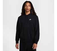 Nike Club Men's French Terry Pullover Hoodie - Black - Cotton/Polyester XL