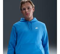 Nike Club Men's French Terry Pullover Hoodie - Blue - Cotton/Polyester S