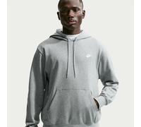 Nike Club Men's French Terry Pullover Hoodie - Grey - Cotton/Polyester