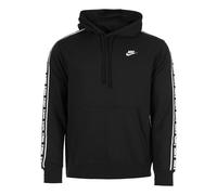 Nike Club Fleece Mens Graphic Hooded Tracksuit M Black/White