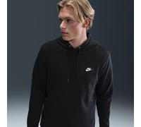 Nike Club Men's Knit Pullover Hoodie - Black - Cotton M