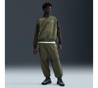 Nike Club Men's Oversized Woven Tracksuit Bottoms - Green - Nylon M