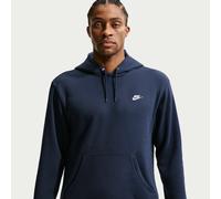 Nike Club Men's Pullover Fleece Hoodie - Blue - Cotton/Polyester XS