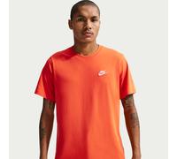 Nike Club Men's T-Shirt - Orange - Cotton L