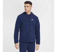 Nike Club Men's Winterized Pullover Hoodie - Blue - Polyester XL
