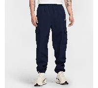 Nike Club Men's Woven Cargo Trousers - Blue - Nylon XS