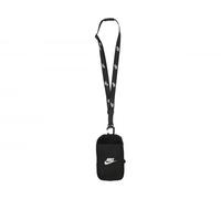 Nike Club Phone Crossbody Black White Sports Lanyard Key ID Holder