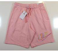 NIKE CLUB SPORTSWEAR LOGO FRENCH TERRY FLEECE SHORTS - PINK DX0807-686 - MEN S