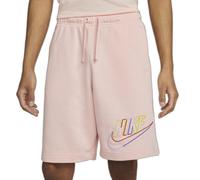 NIKE CLUB SPORTSWEAR LOGO FRENCH TERRY FLEECE SHORTS - PINK DX0807-686 MEN S