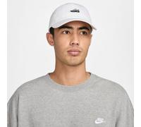 Nike Club Unstructured Cap - White - Cotton L/XL
