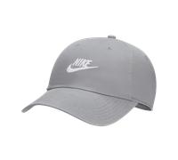 Nike Club Unstructured Futura Wash Cap - Grey - Cotton L/XL