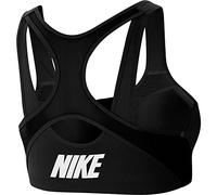 Nike CN3718-010 Shape Zip Bra Sports Bra Womens Black/Black/White/(White) S