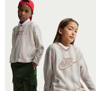 Nike Collection Older Kids' Long-Sleeve Mesh Jersey - Brown - Polyester XL