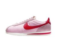 Nike Cortez Textile Shoes (HF9994-600, Medium Soft Pink/Sail/Team Orange/Fire Red) Size 6