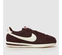Nike Cortez Trainers in Burgundy UK 4 (EU 37½)