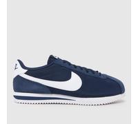 Nike Cortez Trainers in Navy & White UK 3.5 (EU 36)