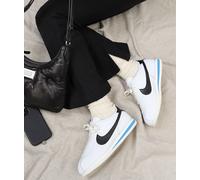 Nike Cortez White Black Blue Women's Trainers Shoes Size UK 5_7_7.5