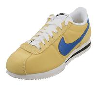 Nike Cortez Womens Fashion Trainers in Gold Blue - 4.5 UK