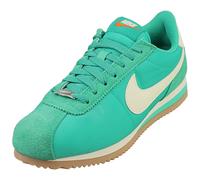 Nike Cortez Womens Fashion Trainers in Green - 8.5 UK