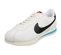 Nike Cortez Womens Fashion Trainers in White Black - 4 UK