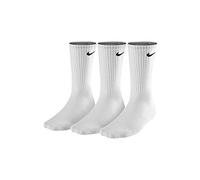 Nike Cotton Cushion Crew Socks Pack of 3 White Size: 42-46