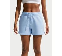 Nike Cotton Rich Phoenix Fleece Drawstring Shorts Light Blue