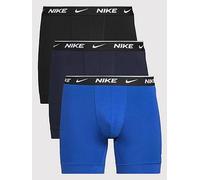 Nike Cotton Stretch 3 Pack Boxer Brief, Assorted, Size M, Men Assorted