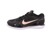 NIKE Women's Court Air Zoom Vapor Pro Sneaker, Nero Combinato, 4.5 UK
