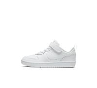 NIKE Court Borough Low 2 Gs Trainers Child Black/Red Low Top Trainers Shoes