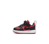 Nike Court Borough Low 2 Baby Toddler Shoe 8K Red/Black