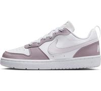 Nike White & Purple Court Borough Low Girls Youth Trainers UK 4 (EU 36½)