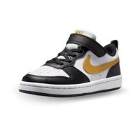 NIKE Court Borough Low Recraft (PS) Shoes Code DV5457-008 Black, Black White Gold, 29.5 EU