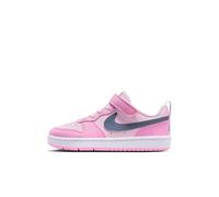 Nike Baby/Toddler Nike Court Borough Low Recraft Trainers, Pink Foam/Ashen Slate-Pink Ris, Size 1 Older Pink Foam/Ashen Slate-Pink Ris