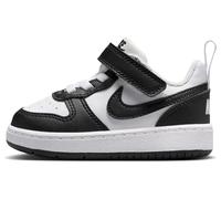 Nike White & Black Court Borough Toddler Trainers UK 7.5 (EU 25)