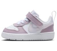 Nike Court Borough Low Recraft (Td) Sneaker, White/Venice/Plum Fog/White, 6.5 UK Child