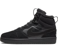Nike Court Borough Mid 2 Boot Bg, Boy's Sneaker, Black/Black/Black, 3.5 UK (36 EU)