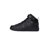 Nike Court Borough Mid 2 (GS), Unisex Kid's Road Running Shoe, Black/Black-Black, 5 UK (38 EU)
