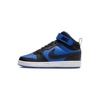 Nike Unisex Kids Court Borough Mid 2 Gym Shoes, Game Royal Black White, 5 UK Child